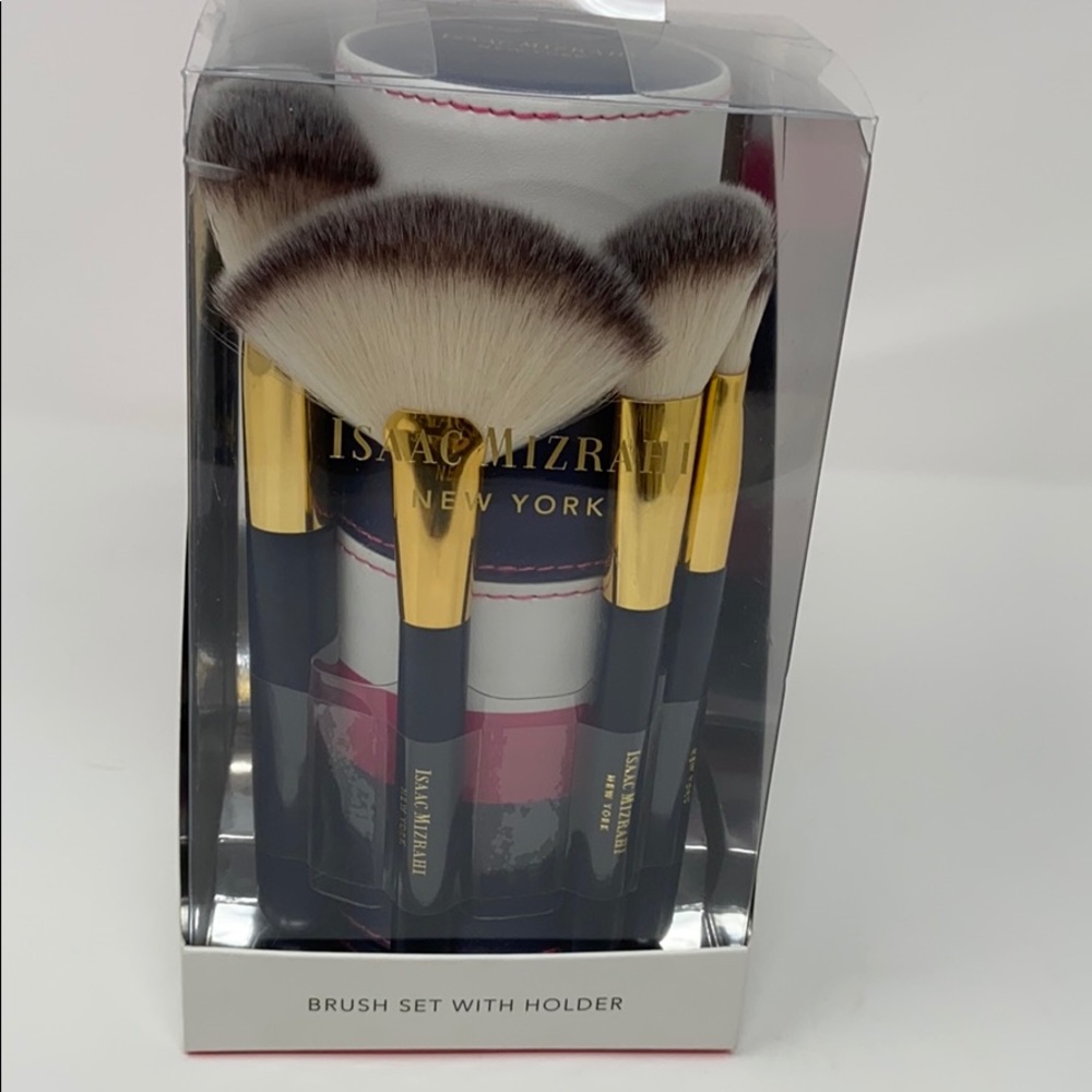 Isaac Mizahi makeup Brush Set NIB